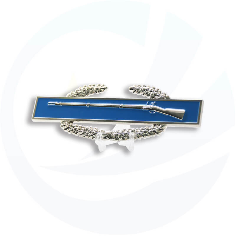 Distintivo di auto della polizia militare argentea