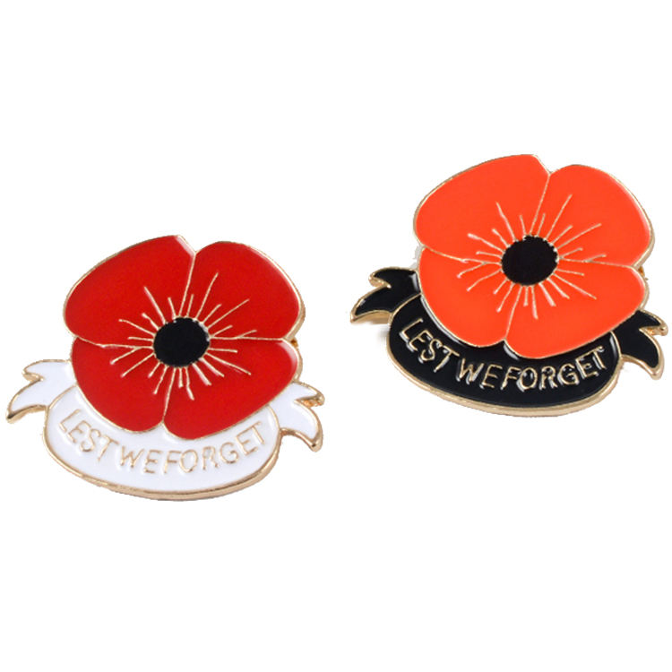 BADGE PIN PAPPY SOUVENIR UK CUSTICO