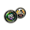 Fabbrica personalizzata Teamwork Souvenir Coin Metallo in metallo 3D Antico Silver Challenge Coin