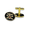 Distintivo smaltato morbido in metallo dorato personalizzato